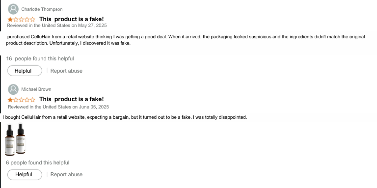 CelluHair reviews